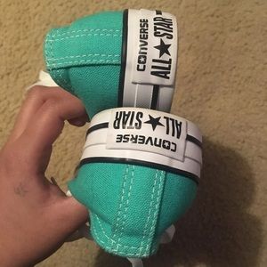 Turquoise Converse